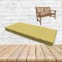 Canvas Buttercup Outdoor Bench cushion Or Swing Cushion