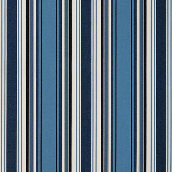 Outdura® Fabric Sample -Tradewinds Nautical | USA-Made, Solution-Dyed Acrylic