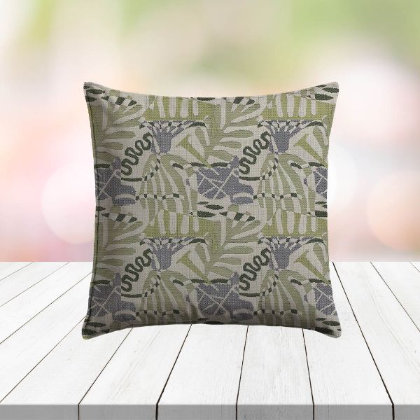 Custom Outdoor Pillows in Outdura Fantasy Mermaid | Fade-Resistant & Weatherproof