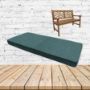 Sunbrella Cast Lagoon Outdoor Bench Cushion