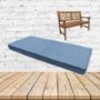 Sunbrella Cast Ocean Outdoor Bench Cushion
