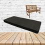 Sunbrella Spectrum Carbon Outdoor Bench Cushion