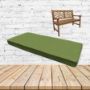 Sunbrella Spectrum Cilantro Outdoor Bench Cushion