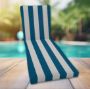 Classic Universal Chaise Lounge Cushions | Sunbrella Cabana Regatta Fabric | 3 Sizes