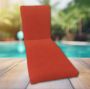 Classic Universal Chaise Lounge Cushions | Sunbrella Canvas Brick Fabric | 3 Sizes