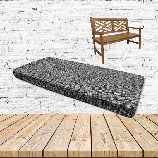 Chartres Granite Sunbrella Fabric Patio Dining Chair Seat Cushion