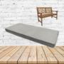 Chartres Silk Sunbrella Fabric Patio Dining Chair Seat Cushion