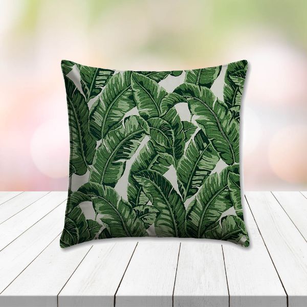 Sunbrella Outdoor Pillows – Tropics Jungle | Durable & Stylish Patio Cushions