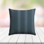 Sunbrella Caper Slate Outdoor Pillow | Custom Patio Pillows in Sunbrella Fabrics