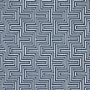 Sunbrella Figure Indigo Outdoor Pillow | Custom Patio Pillows in Sunbrella Fabrics
