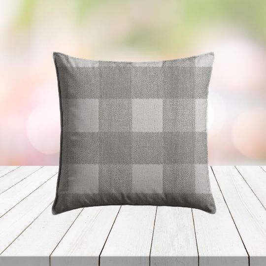 Sunbrella Outdoor Pillows – Preso Pebble | Durable & Stylish Patio Cushions