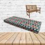 Array Caribbean Sunbrella Fabric Patio Dining Chair Seat Cushion