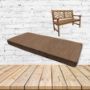 Cassava Copper Sunbrella Fabric Patio Dining Chair Seat Cushion