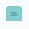 Picture of 22 - Back Cushion Rounded Corners Back