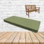 Cassava Spring Sunbrella Fabric Patio Bench Cushion