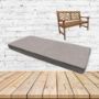 Cassava Stone Sunbrella Fabric Patio Bench Cushion