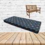Infused Twilight Sunbrella Fabric Patio Bench Cushion