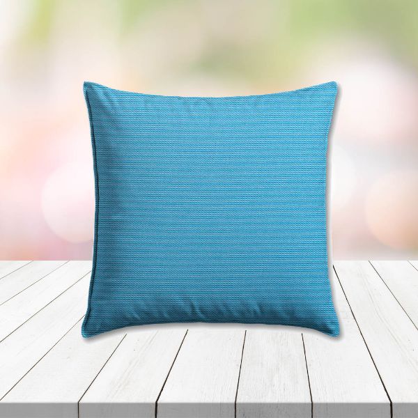 Sunbrella Canvas Capris Outdoor Pillow, outdoor pillow, outdoor throw pillows, outdoor toss pillows, custom made to order in unlimited sizes. Order new patio furniture pillows today.