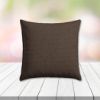 Sunbrella Canvas Java Outdoor Pillow, outdoor pillow, outdoor throw pillows, outdoor toss pillows, custom made to order in unlimited sizes. Order new patio furniture pillows today.