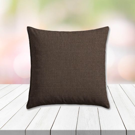 Sunbrella Canvas Java Outdoor Pillow, outdoor pillow, outdoor throw pillows, outdoor toss pillows, custom made to order in unlimited sizes. Order new patio furniture pillows today.