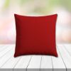 Sunbrella Canvas Jockey RedOutdoor Pillow, outdoor pillow, outdoor throw pillows, outdoor toss pillows, custom made to order in unlimited sizes. Order new patio furniture pillows today.