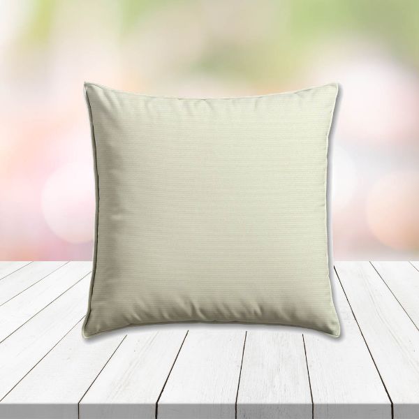 Sunbrella Canvas Natural Outdoor Pillow, outdoor pillow, outdoor throw pillows, outdoor toss pillows, custom made to order in unlimited sizes. Order new patio furniture pillows today.