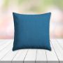 Sunbrella Canvas Regatta BlackOutdoor Pillow, outdoor pillow, outdoor throw pillows, outdoor toss pillows, custom made to order in unlimited sizes. Order new patio furniture pillows today.