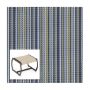 Phifer Delray Stripe Poolside Ottoman or Chair Bottom Replacement Sling Fabric
