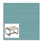Phifer Dupione Aquamarine Ottoman or Chair Bottom Replacement Sling Fabric