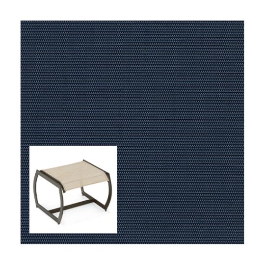 Phifer Dupioni Sapphire Ottoman or Chair Bottom Replacement Sling Fabric