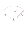 Picture of 25 - SECTIONAL CORNER CURVED