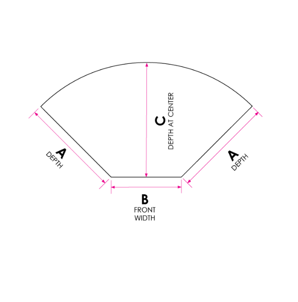 Picture of 25 - SECTIONAL CORNER CURVED