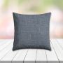 Sunbrella Cycle Denim Outdoor Pillow, outdoor pillow, outdoor throw pillows, outdoor toss pillows, custom made to order in unlimited sizes. Order new patio furniture pillows today.