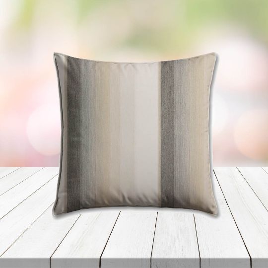 Sunbrella Dip Dye Chickadee Outdoor Pillow, outdoor pillow, outdoor throw pillows, outdoor toss pillows, custom made to order in unlimited sizes. Order new patio furniture pillows today.