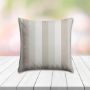 Sunbrella Direction Linen Outdoor Pillow, outdoor pillow, outdoor throw pillows, outdoor toss pillows, custom made to order in unlimited sizes. Order new patio furniture pillows today.