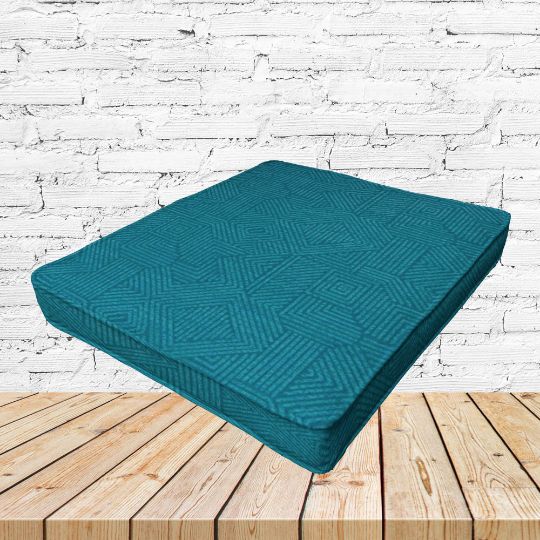 Richloom Solarium Brusto Ocean Boxed Patio Dining Chair Seat Cushions – Custom Outdoor Comfort