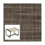 Phifer Gannon Mocha Ottoman or Chair Bottom Replacement Sling Fabric
