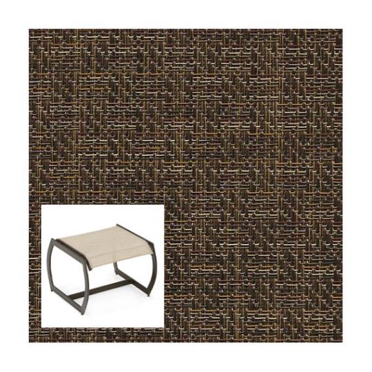 Phifer Grasscloth Bronze Ottoman or Chair Bottom Replacement Sling Fabric