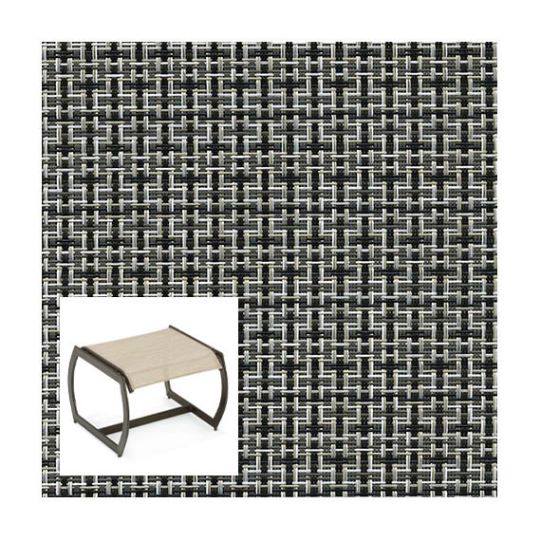 Phifer Jazzy Raven Ottoman or Chair Bottom Replacement Sling Fabric