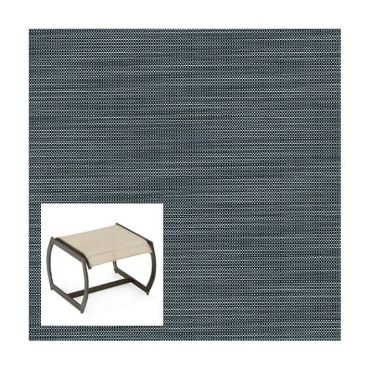 Phifer Madras Tweed Blueprint Ottoman or Chair Bottom Replacement Sling Fabric