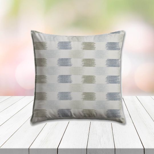 Sunbrella Dream Mist Outdoor Pillow, outdoor pillow, outdoor throw pillows, outdoor toss pillows, custom made to order in unlimited sizes. Order new patio furniture pillows today.