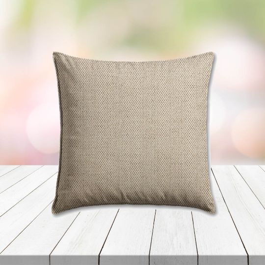 Sunbrella Blend Sand Outdoor Pillow | Custom Patio Pillows in Sunbrella Fabrics