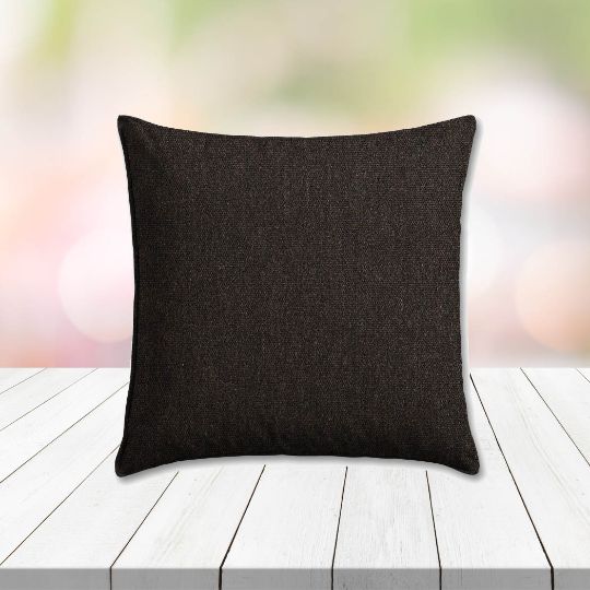 Sunbrella Heritage Char Outdoor Pillow | Custom Patio Pillows in Sunbrella Fabrics