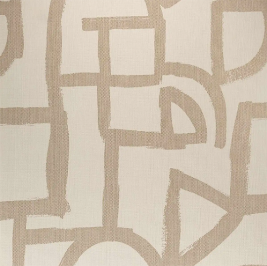 Sunbrella Brushstroke Stucco  Fabric Sample | Outdoor Cushion Fabric Swatch