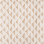 Sunbrella Etched Angles Cognac Fabric Sample | Outdoor Cushion Fabric Swatch