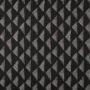 Sunbrella Etched Angles Char Fabric Sample | Outdoor Cushion Fabric Swatch