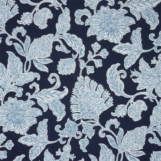 Sunbrella Floral Song Fabric Sample | Outdoor Cushion Fabric Swatch