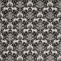 Sunbrella Jaipur Frame Onyx Fabric Sample | Outdoor Cushion Fabric Swatch