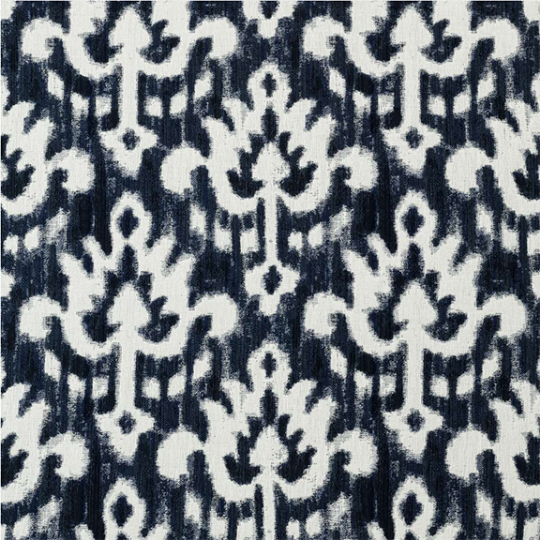 Sunbrella Patra Indigo Fabric Sample | Outdoor Cushion Fabric Swatch