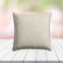 Sunbrella Escher Alabaster Outdoor Pillow, outdoor pillow, outdoor throw pillows, outdoor toss pillows, custom made to order in unlimited sizes. Order new patio furniture pillows today.